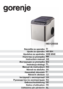 Прирачник Gorenje WM701W Машина за мраз