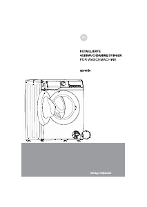 Bedienungsanleitung Gorenje WNHPI64SAPS/DE Waschmaschine