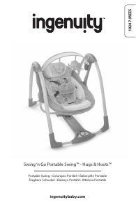 Manual Ingenuity 10247-MEES Hugs & Hoots Bouncer