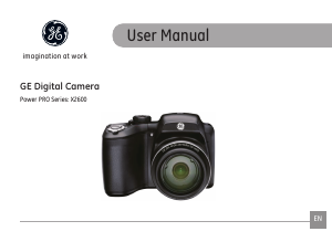 Manual GE X2600 Digital Camera