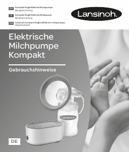 Bedienungsanleitung Lansinoh Kompakt Milchpumpe