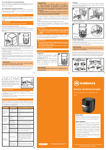 Manual de uso Mademsa MAF90 Freidora