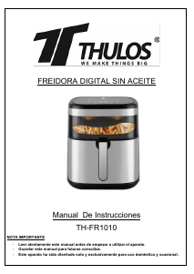 Handleiding Thulos TH-FR1010 Friteuse