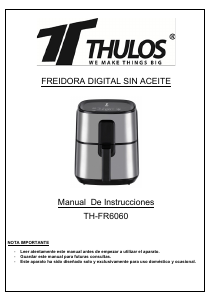 Manual Thulos TH-FR6060 Fritadeira