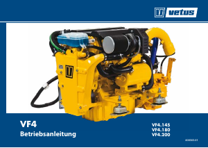 Bedienungsanleitung Vetus VF4.200 Bootsmotor