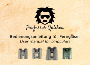 Bedienungsanleitung Professor Optiken Watzmann 10x42 ED V2.0 Fernglas