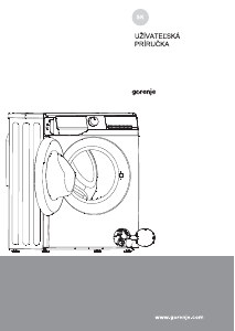 Návod Gorenje WESI74AS Práčka