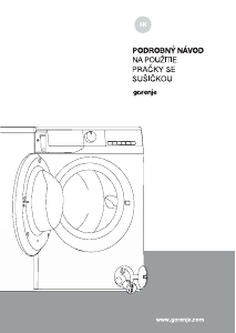 Návod Gorenje W3D2A854ADS Práčka so sušičkou