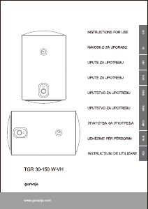 Manual Gorenje TGR50W-VH Boilere
