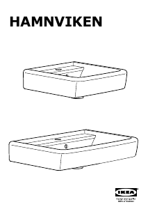 Instrukcja IKEA HAMNVIKEN Umywalka