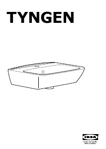 Instrukcja IKEA TYNGEN Umywalka