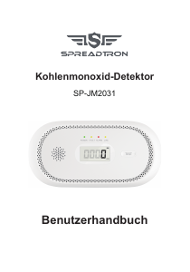 Bedienungsanleitung Spreadtron SP-JM2031 Kohlenmonoxiddetektor