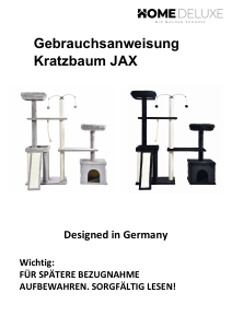 Bedienungsanleitung Home Deluxe Jax Kratzbaum