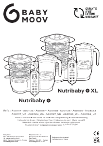 Handleiding Babymoov A001135 Nutribaby Keukenmachine