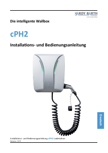 Bedienungsanleitung Hardy Barth cPH2 Ladestation