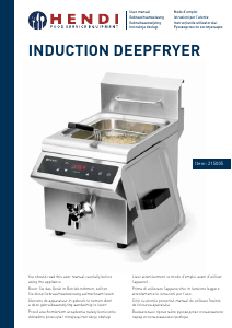 Manual Hendi 215005 Deep Fryer