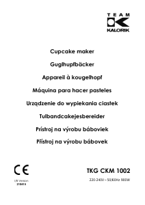 Bedienungsanleitung Kalorik TKG CKM 1002 Cupcake-gerät