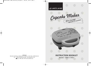 Bedienungsanleitung Lakeland 17831 Cupcake-gerät