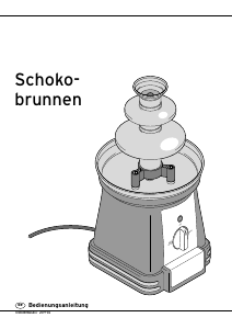 Bedienungsanleitung Tchibo 381 541 Schokobrunnen