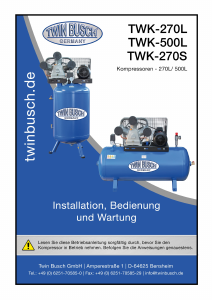Bedienungsanleitung Twin Busch TWK-270S Kompressor