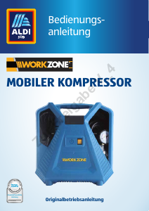 Bedienungsanleitung Workzone CQB180D-1 Kompressor