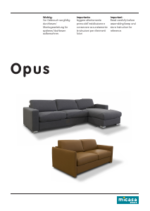 Manual Micasa Opus Day Bed