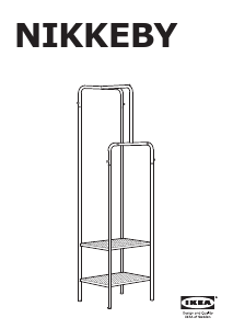 Manual IKEA NIKKEBY Bengaleiro