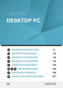 Manuale Captiva I87-644 Desktop