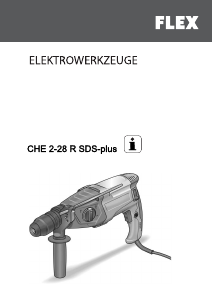 Manuale Flex CHE 2-28 R SDS-plus Trapano a percussione