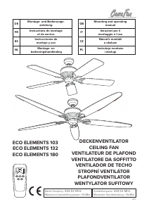 Handleiding CasaFan Eco Elements 132 Plafondventilator