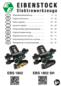 Handleiding Eibenstock EBS 1802 Betonschuurmachine