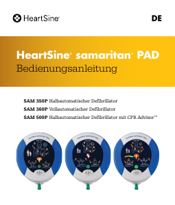 Bedienungsanleitung HeartSine samaritan PAD 360P Defibrillator