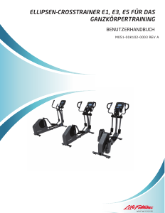 Bedienungsanleitung Life Fitness E3 Crosstrainer