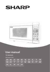Handleiding Sharp YC-MA262A Magnetron