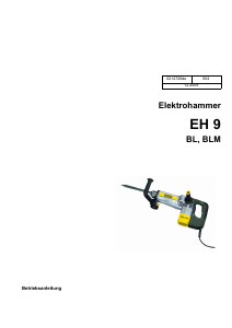 Bedienungsanleitung Wacker Neuson EHB 11 BL/115 Schlaghammer