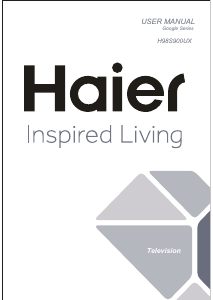 Manuale Haier H98S900UX LED televisore