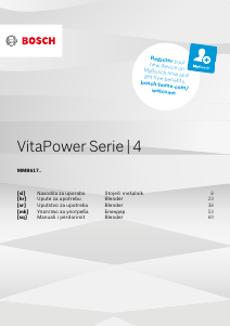 Прирачник Bosch MMB6174S VitaPower Блендер