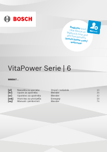 Прирачник Bosch MMB6762M VitaPower Блендер