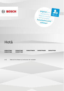 Manual Bosch DWK67FN60 Hotă