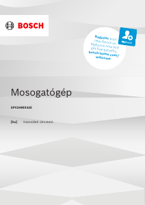 Használati útmutató Bosch SPV2HMX42E Mosogatógép
