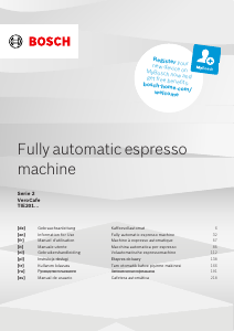 Bedienungsanleitung Bosch TIE20119 Espressomaschine