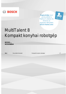 Használati útmutató Bosch MC812M844 Konyhai multifunkciós mixer
