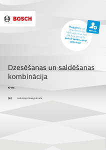 Rokasgrāmata Bosch KFI96AXEA Ledusskapis ar saldētavu