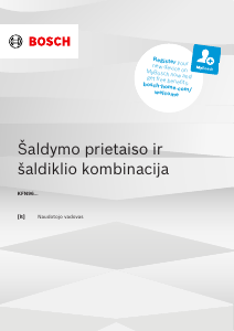 Vadovas Bosch KFN96AXEA Šaldytuvas-šaldiklis