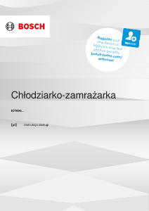 Instrukcja Bosch KFN96AXEA Lodówko-zamrażarka