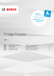 Brugsanvisning Bosch KGN362LDFG Køle-fryseskab