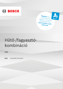 Használati útmutató Bosch KGN392ICF Hűtő és fagyasztó