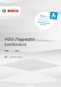 Használati útmutató Bosch KIV865SE0 Hűtő és fagyasztó