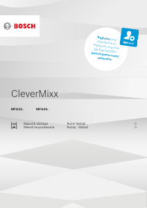 Manuál Bosch MFQ2420B Ruční mixér