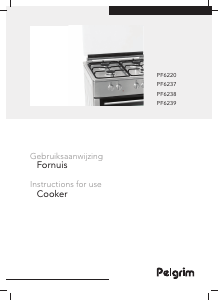 Bruksanvisning Pelgrim PF6237WIT Spis